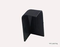 Black Corners for Bumper/Storageroof 120 mm