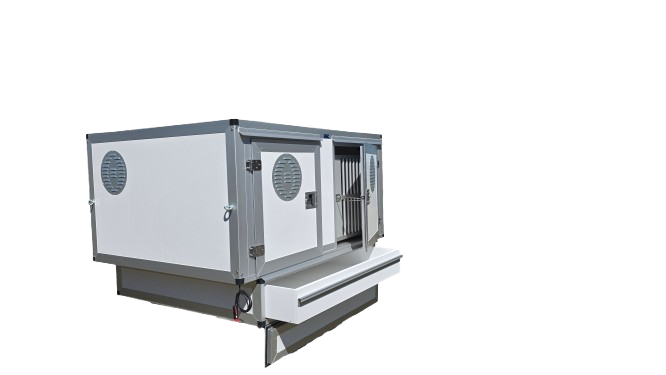 Pick - up Box für 2 Hunde