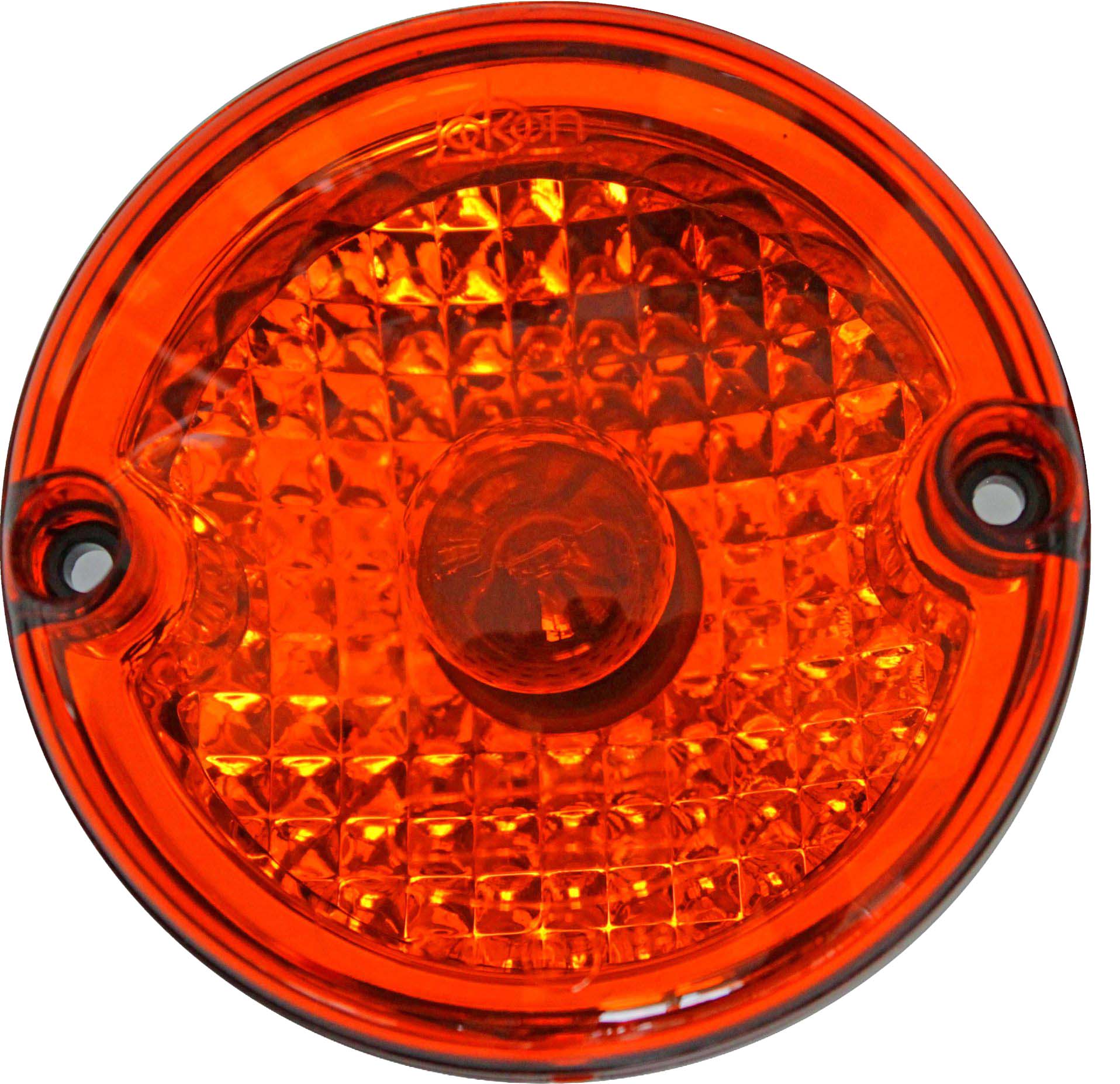 Einzelleuchte orange