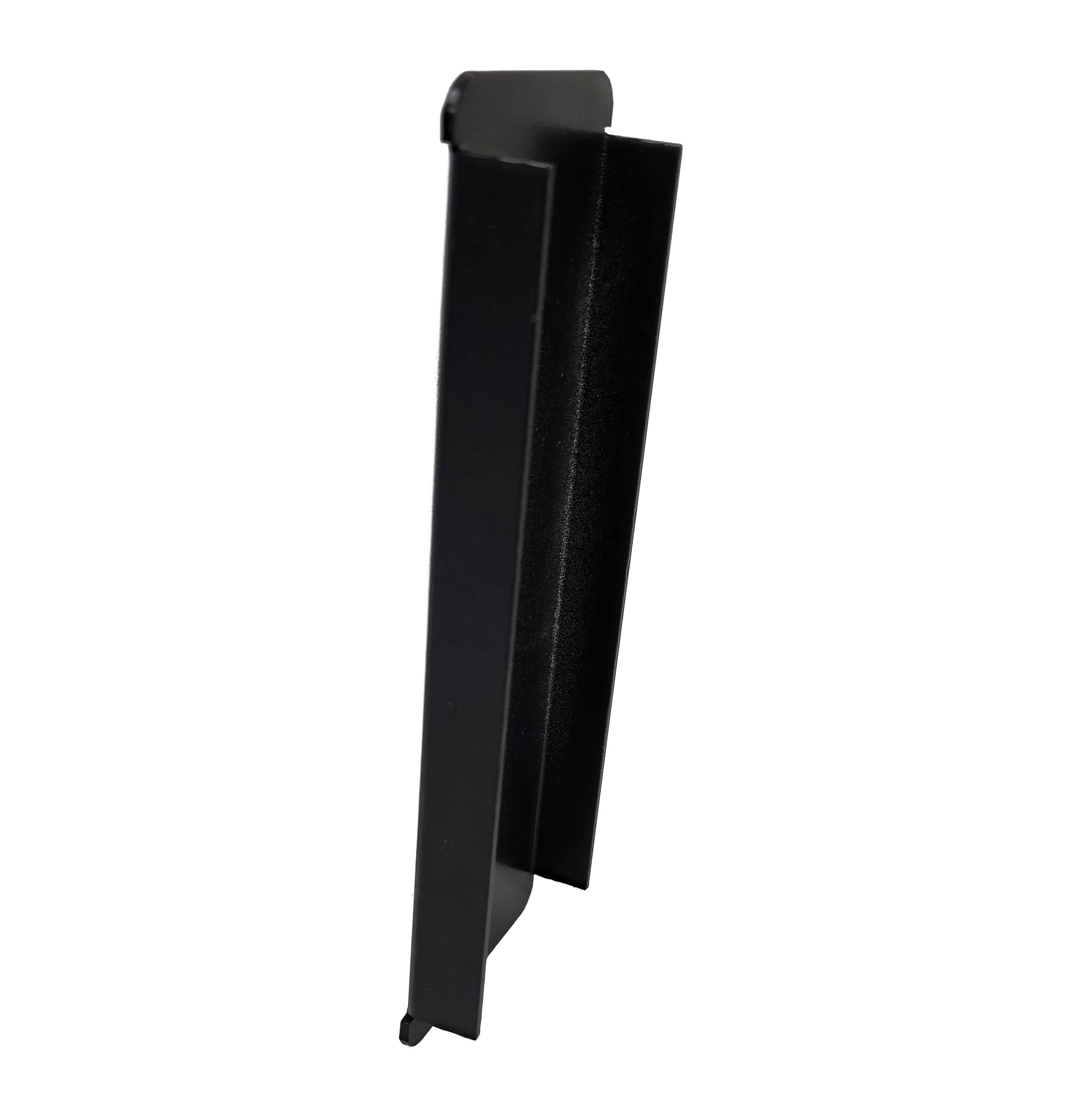 Abdeckung für Aluminium Leuchtenträger schwarz