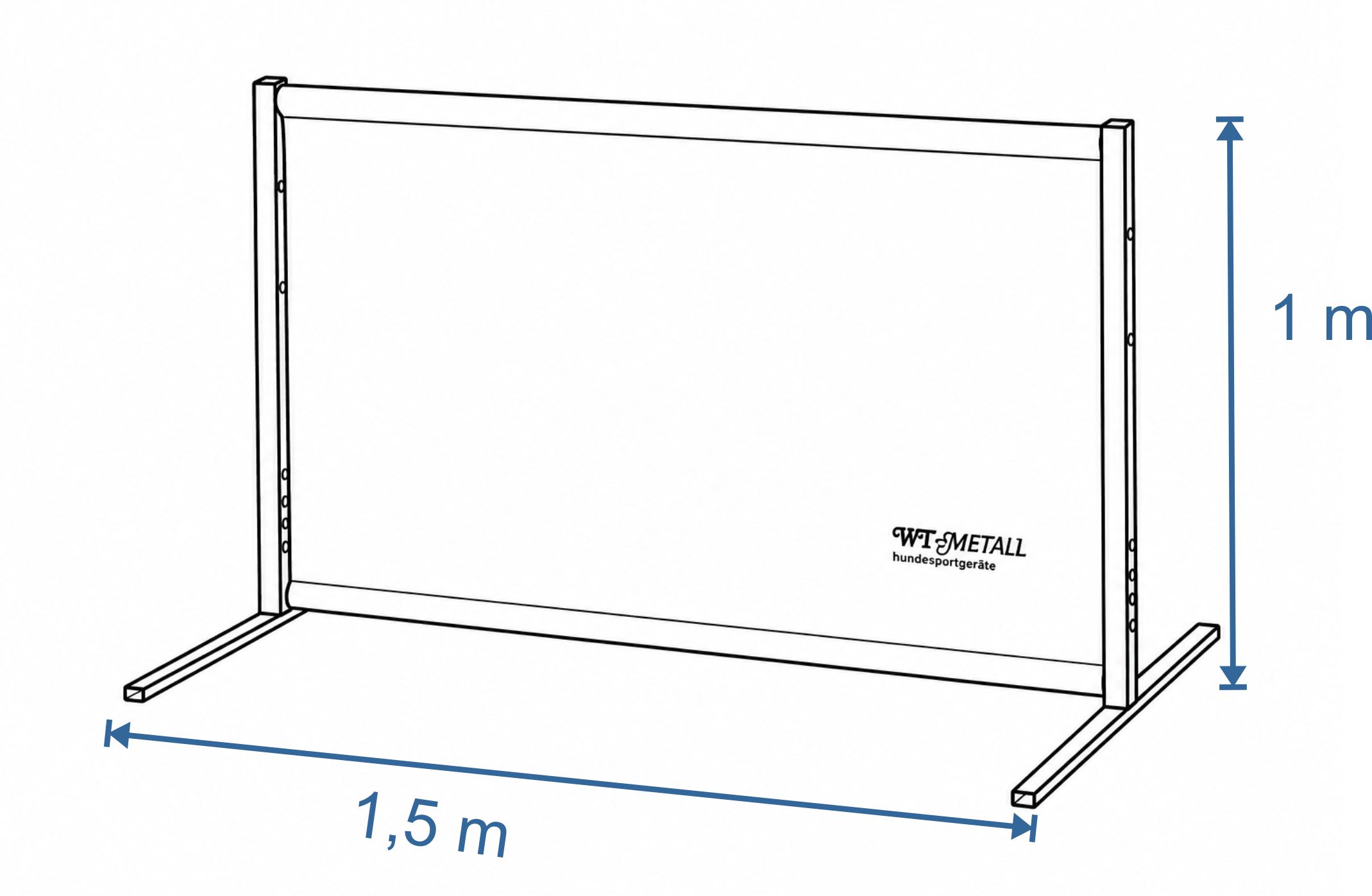 Mobile Hürde 1,5 Meter