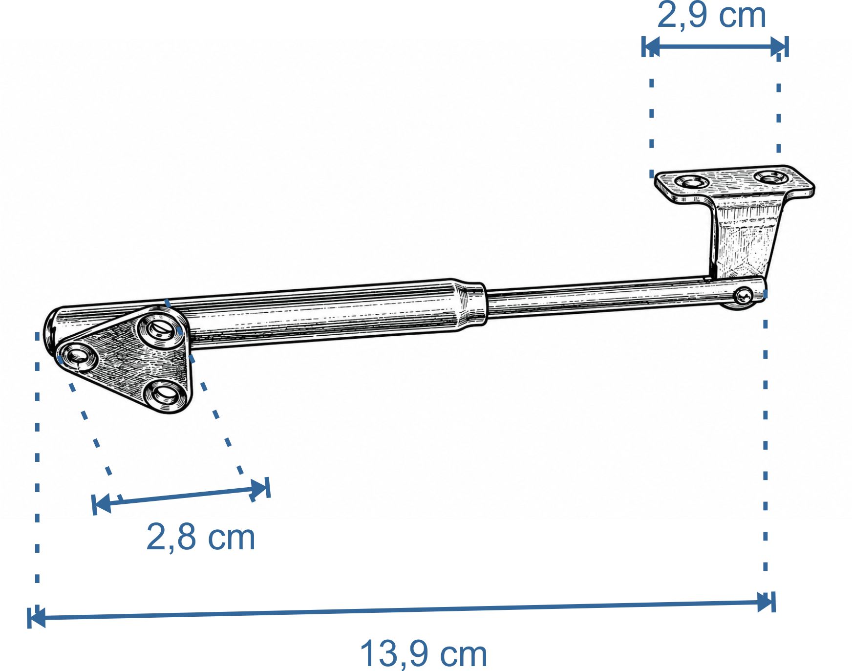 Türaufhalter silber