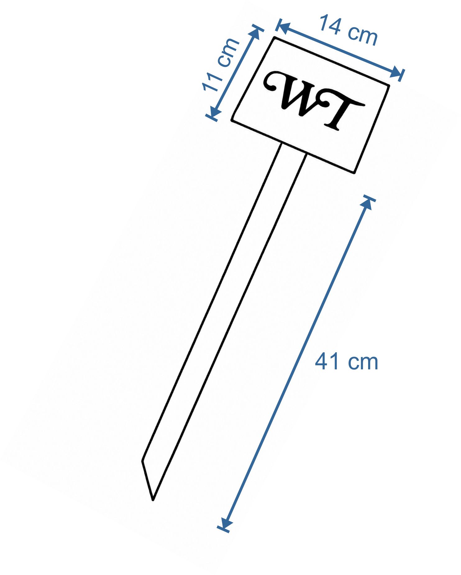 Fährtentafeln Set